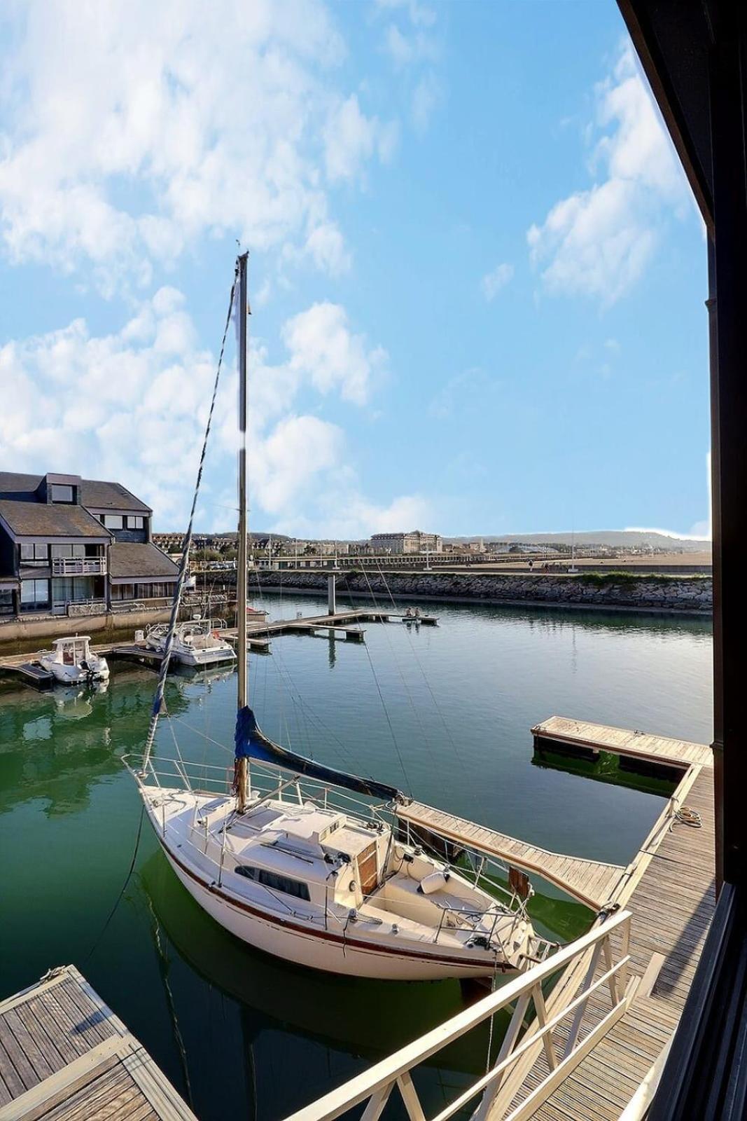 Sublime Apartment Facing The Port & Planches Deauville Ngoại thất bức ảnh